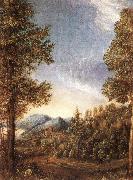 Albrecht Altdorfer Danube-landscape oil painting reproduction